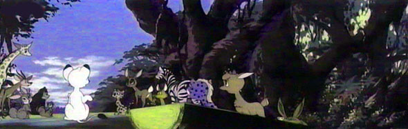 Kimba with some of his friends
